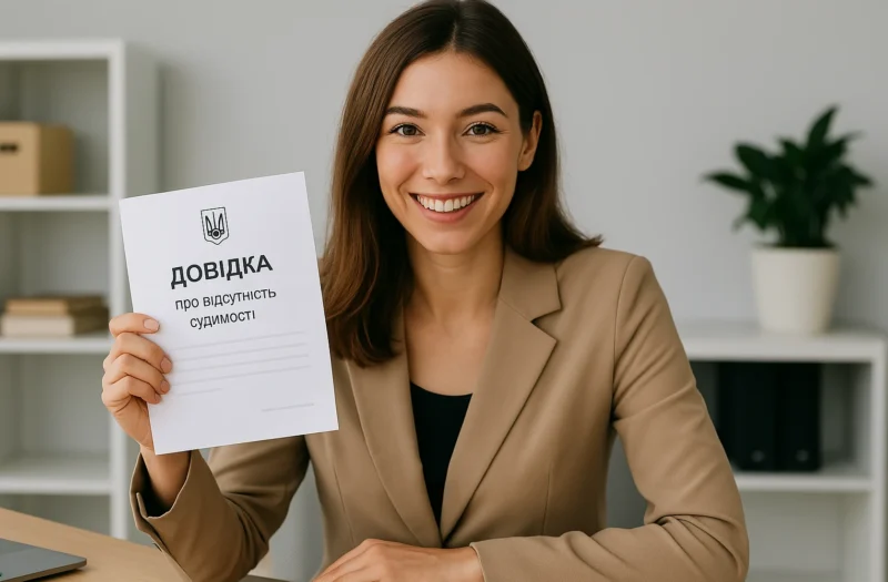 Тревел Сервіс довідка про судимість